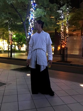 「SASQUATCHfabrix.（サスクワァッチファブリックス）のアイテム」を使った、daichi satohさん（メンズ・181cm・20代）の夏コーディネート