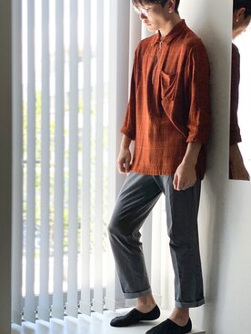 NNさん（メンズ・168cm）の夏コーディネート