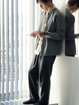 NNさん（メンズ・169cm）の秋コーディネート