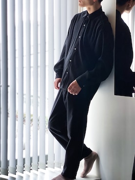 「LAKOLE（ラコレ）のアイテム（ソックス/靴下）」を使った、NNさん（メンズ・169cm）の冬コーディネート