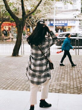 何雨虹又开始狂奔的何雨虹さんのコーディネート