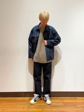 鎌田　真平さん（メンズ・172cm）の春コーディネート