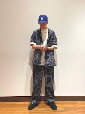 鎌田　真平さん（メンズ・172cm）の春コーディネート