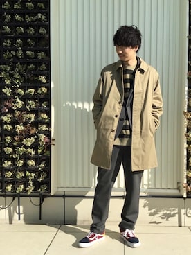 田中洋輝さん(メンズ・178cm)の春コーディネート