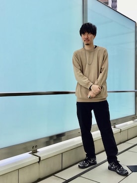 田中洋輝さん（メンズ・178cm）の春コーディネート