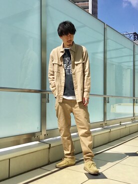 田中洋輝さん（メンズ・178cm）の春コーディネート