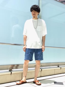 田中洋輝さん(メンズ・178cm)の夏コーディネート