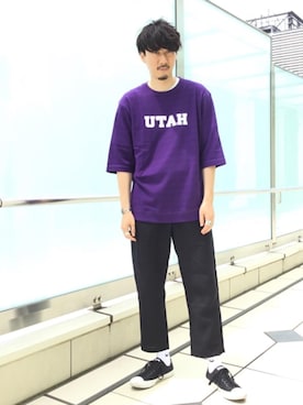 田中洋輝さん（メンズ・178cm）の夏コーディネート