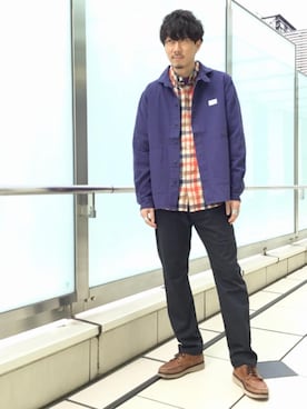 田中洋輝さん（メンズ・178cm）の秋コーディネート