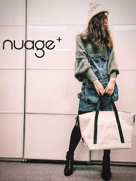 nuageplusさん（レディース・157cm）の冬コーディネート
