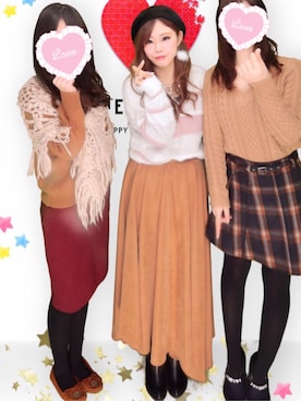 mii☺︎さん(レディース・153cm)の冬コーディネート
