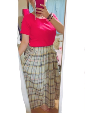 「AMERICAN HOLIC」｜mii☺︎さん（レディース・153cm）の夏コーディネート