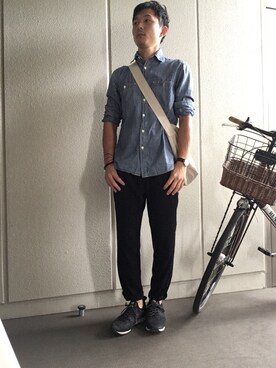 あがしさん（メンズ・168cm）の夏コーディネート