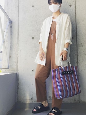 megmikiさん(レディース・160cm)の夏コーディネート