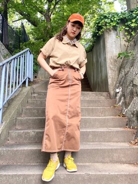 rionaさん（レディース・162cm）の夏コーディネート