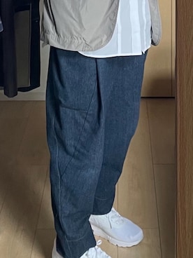 「green label relaxing（グリーンレーベルリラクシング）のアイテム（その他アウター）」を使った、ky_bbさん（メンズ・170cm）の夏コーディネート