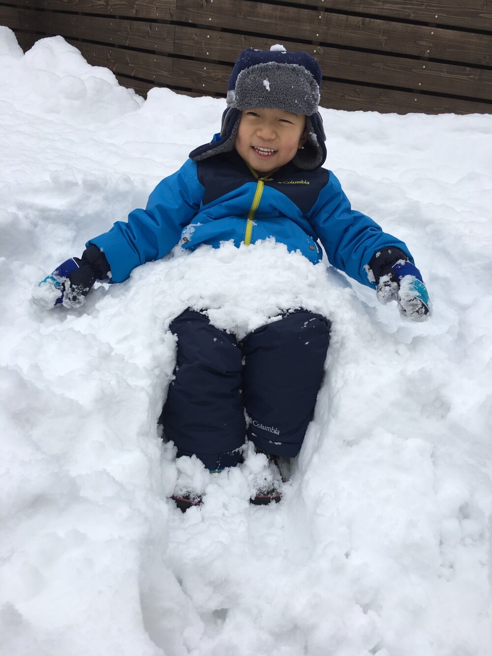 Columbia 冬用ジャケットとオーバーオールセット キャンパーに