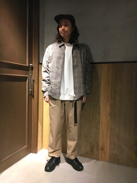 「RAGEBLUE（レイジブルー）のアイテム（その他アウター）」を使った、がっちさん（メンズ・168cm）の冬コーディネート