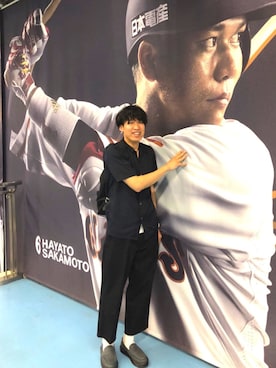 「nanamica（ナナミカ）のアイテム（バッグ）」を使った、FUJIMAさん（メンズ・180cm）の春コーディネート