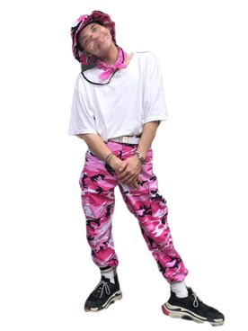 カーゴパンツ ピンク系 を使った 迷彩 の人気ファッションコーディネート Wear