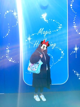 「GOGOSING（ゴゴシング）のアイテム（ダウンジャケット/コート）」を使った、An!さん（レディース・152cm）の春コーディネート