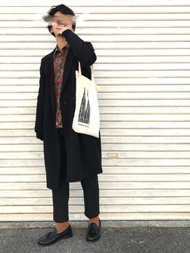 Men エクストラファインメリノvネックカーディガン 長袖 を使ったメンズ人気ファッションコーディネート Wear