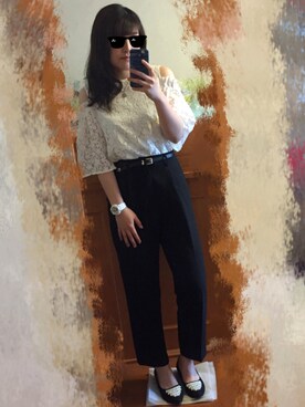 あべちゃんさん（レディース・160cm）の春コーディネート