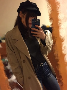 あべちゃんさん(レディース・160cm)の秋コーディネート