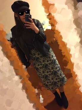 あべちゃんさん（レディース・159cm）の秋コーディネート