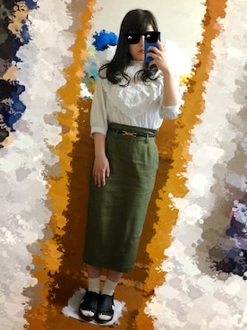 あべちゃんさん（レディース・159cm）の春コーディネート