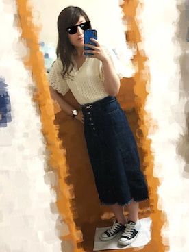 あべちゃんさん(レディース・159cm)の夏コーディネート