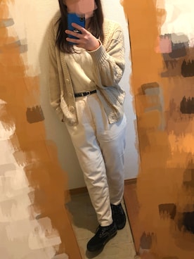 あべちゃんさん（レディース・159cm）の冬コーディネート