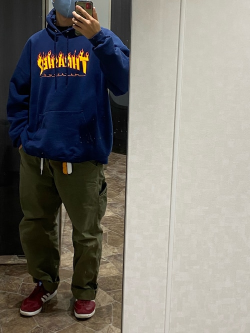 しば Thrasherのパーカーを使ったコーディネート Wear