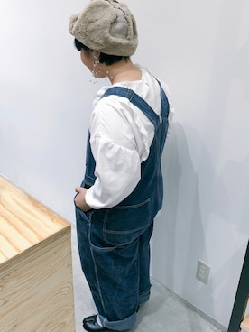 「merlot plus（メルロープリュス）のアイテム」を使った、14+ イオンモール座間店 スタッフさん（レディース・152cm）の秋コーディネート