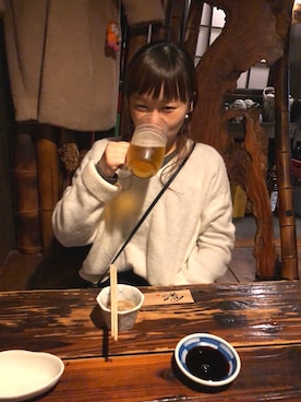「Luz Llena（ラズレナ）のアイテム（ジャケット/アウター）」を使った、chantaroさん（レディース・155cm）の冬コーディネート