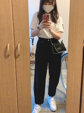 「H&M（エイチ・アンド・エム）のアイテム（腕時計）」を使った、ARIさん（レディース・163cm）の夏コーディネート
