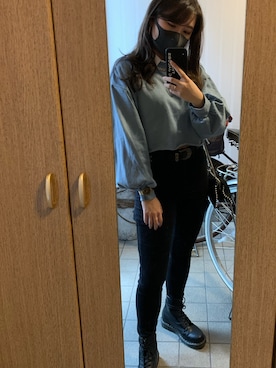 「H&M（エイチ・アンド・エム）のアイテム（腕時計）」を使った、ARIさん（レディース・164cm）の秋コーディネート