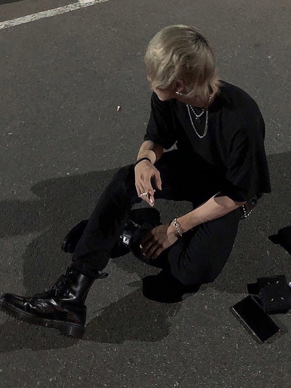 Black Boots シルバー　ウォレットチェーン　ブラックブーツ Black Boots シルバー ウォレットチェーン ブラックブーツ F｜Dr