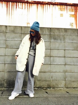 「The LimeLight Store（-）のアイテム」を使った、aimさん（レディース・153cm）の冬コーディネート