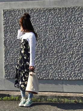 「MARIED'OR（マリードール）のアイテム」を使った、aimさん（レディース・153cm）の春コーディネート