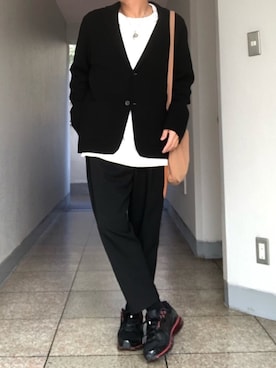 「リドム」｜「アイテム（その他アウター）」を使った、LaZさん（メンズ・168cm）の冬コーディネート