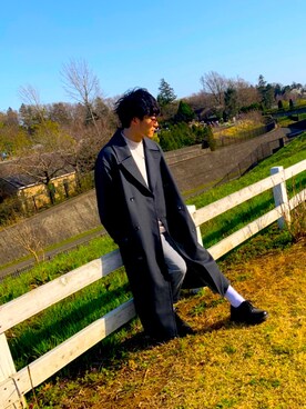 「Canal 4℃（カナルヨンドシー）のアイテム（アクセサリー）」を使った、ゆうやさん（メンズ・169cm）の春コーディネート
