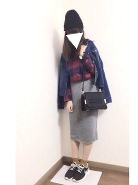 i-waさん（レディース・151cm）の冬コーディネート