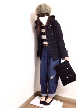 i-waさん（レディース・151cm）の冬コーディネート