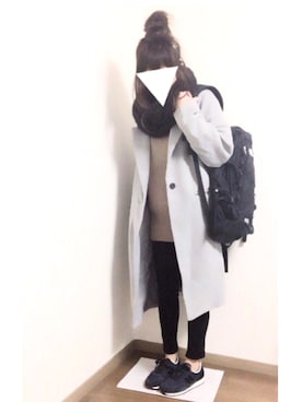 i-waさん（レディース・151cm）の冬コーディネート