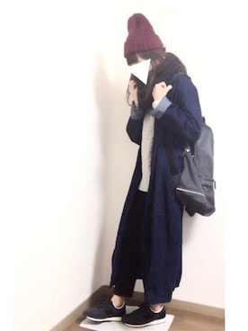 i-waさん（レディース・151cm）の冬コーディネート