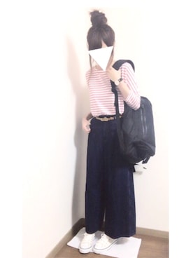 i-waさん（レディース・151cm）の春コーディネート