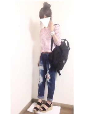 i-waさん（レディース・151cm）の夏コーディネート