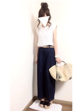 i-waさん（レディース・151cm）の夏コーディネート