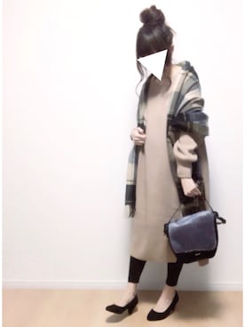 i-waさん（レディース・151cm）の冬コーディネート